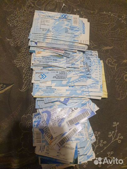 Старые билеты в кино 2004-2020 годов