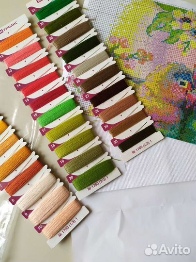 Набор для вышивания Неразлучники