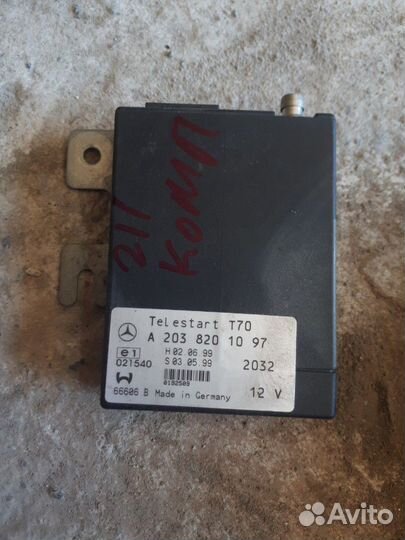 Блок управления webasto мерседес