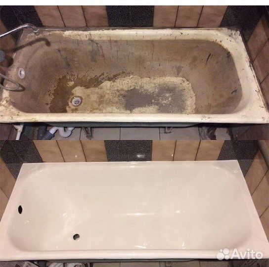 Реставрация эмали ванн