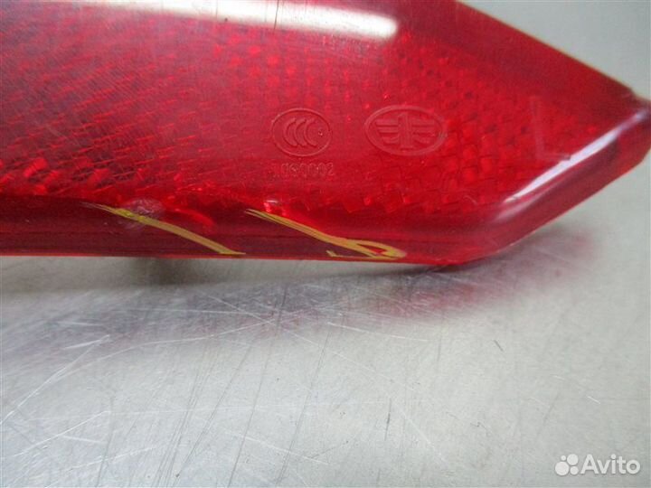 Отражатель в бампер задний левый Faw V5 седан