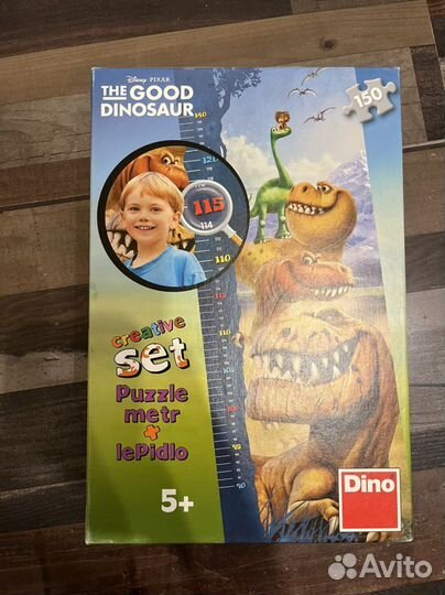 Пазл детский динозавр хороший 5+