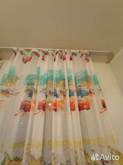 Шторы с машинками