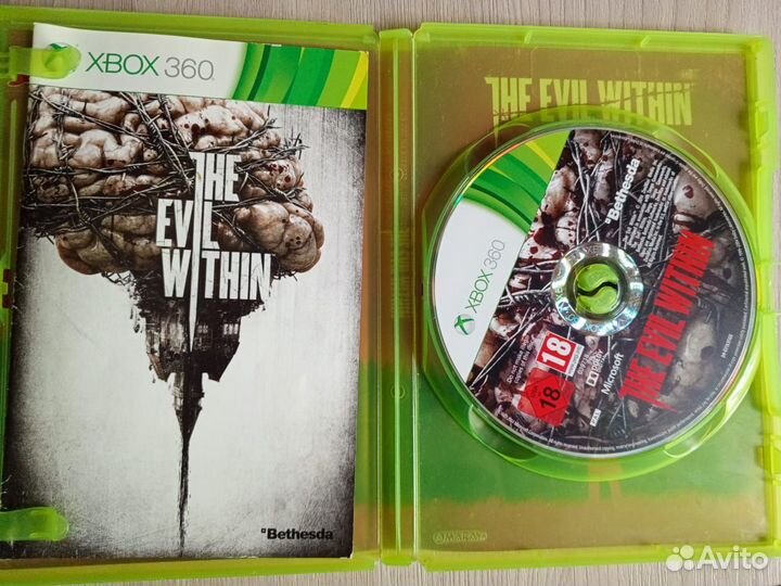 Диск Xbox 360 The Evil Within (нет русского языка)