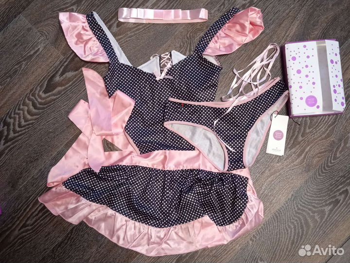 Костюм горничной для ролевых игр 40-46