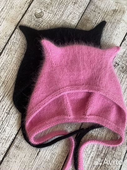 Шапка чепчик с ушками