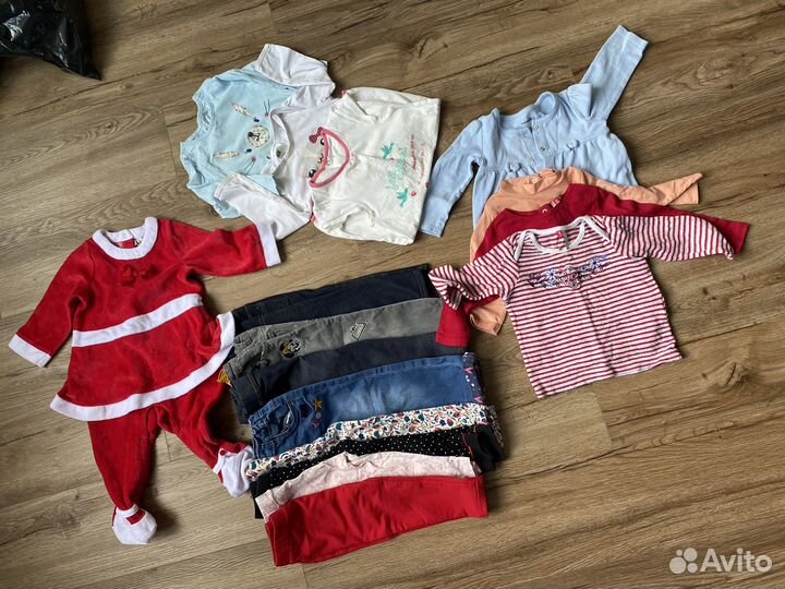 Детские вещи на девочку пакетом