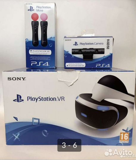 Шлем vr sony ps4 и ps5