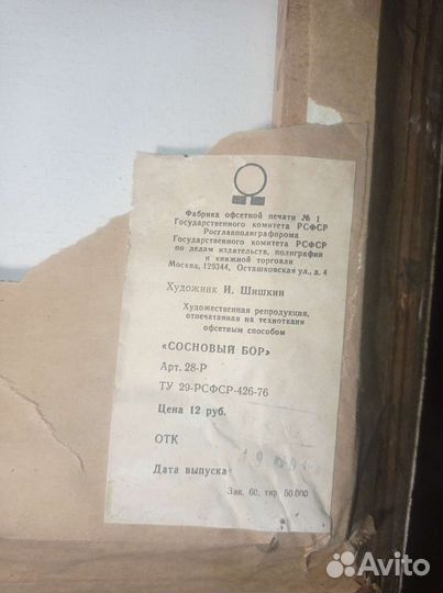 Картина. И. Шишкин. 