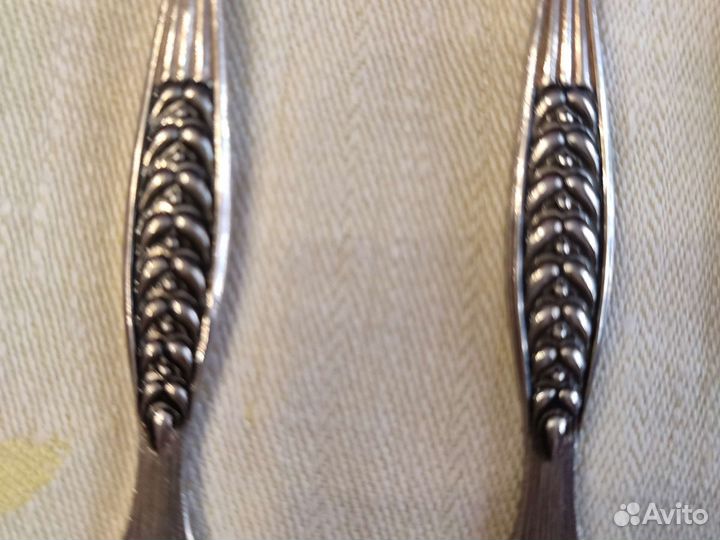 Чайные ложки из мельхиора СССР