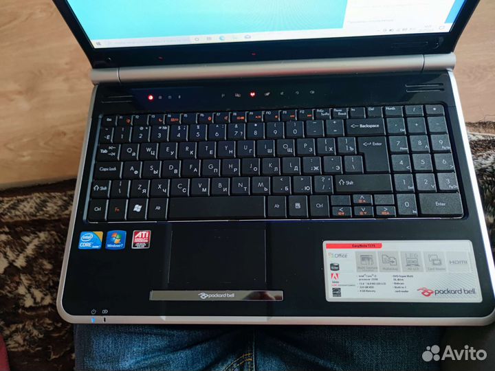 Ноутбук Packard bell ms2288