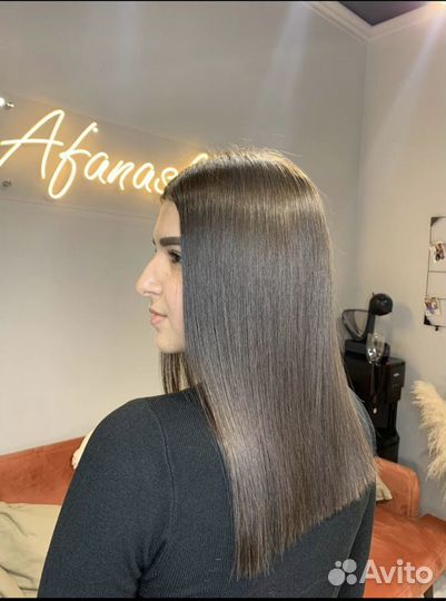 Кератиновое выпрямление ботокс волос холодное вост