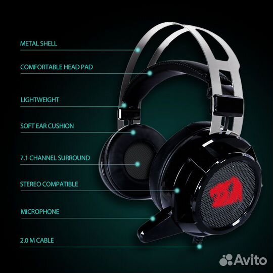 Наушники redragon siren 2