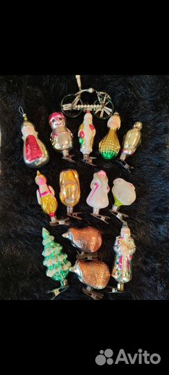 Елочные игрушки СССР