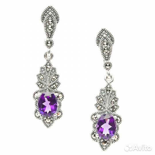 Серьги серебро 925
