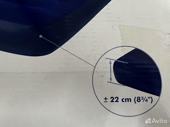 Надувной матрас intex 180x200 см (новый)