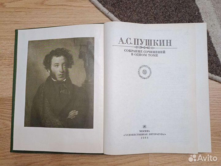 Пушкин собрание сочинений одном томе 1984 саакянц