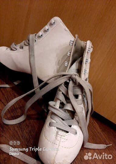 Коньки детские фигурные размер 32