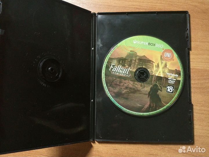 Две части игры фалаут на хбокс 360 (не лицензия)