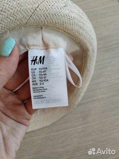 Шляпа Панама H&M