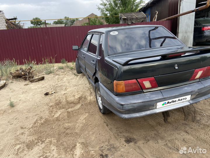 ВАЗ 2115 Samara 1.5 МТ, 2006, битый, 150 000 км