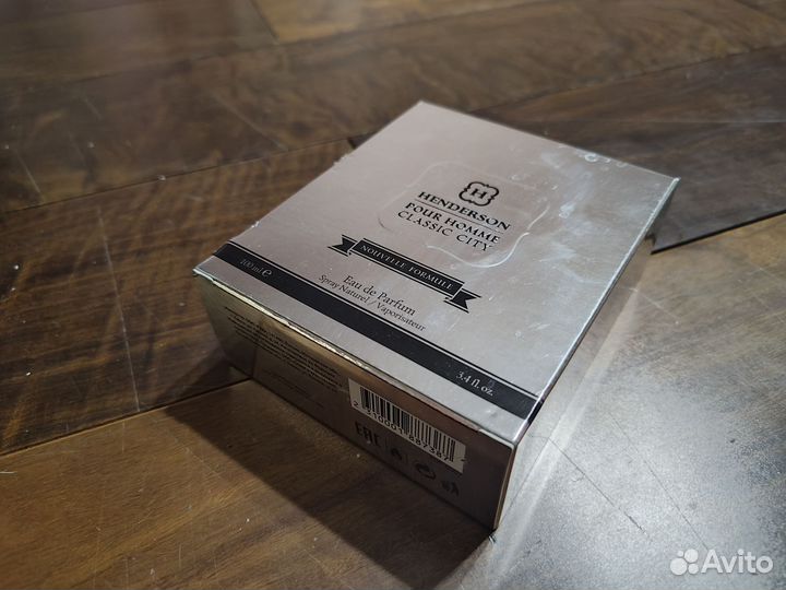 Мужская туалетная вода henderson