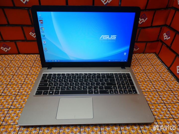 Ноутбук Asus N4000/Intel UHD/4 GB RAM/120 GB SSD