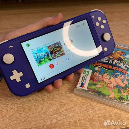 Новый прошитый Nintendo Switch Lite