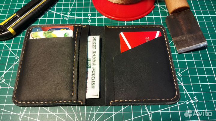 Портмоне мужское из натуральной кожи