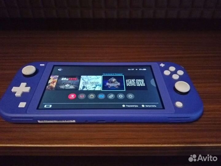Nintendo switch lite прошитая + microsd 256гб