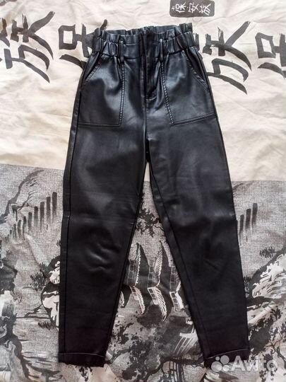 Кожаные брюки
