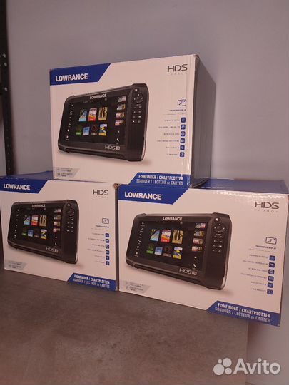 Эхолот Lowrance HDS Carbon 9 с датчиком AI 3в1 рус