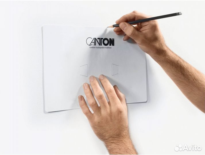 Встраиваемая акустика Canton InWall 443 LCR white