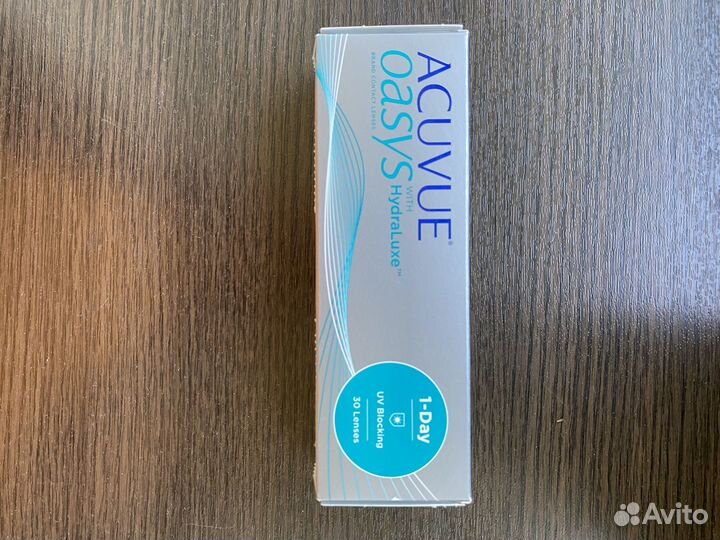 Линзы Avaira Vitality и Acuvue Oasys