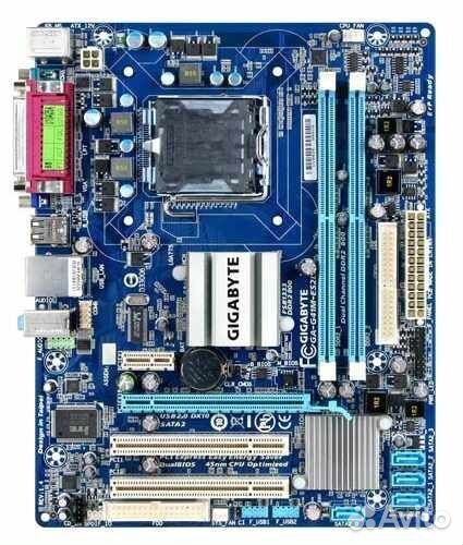 Материнская плата gigabyte GA-G41M-ES2L Socket 775