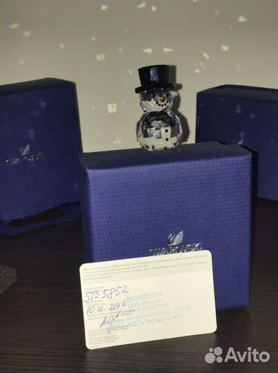 Swarovski снеговик