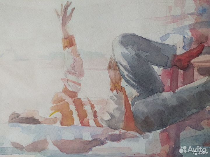 Картина акварель
