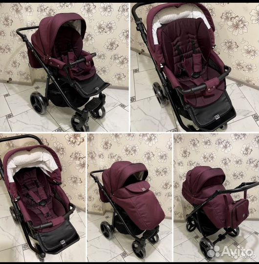 Коляска adamex reggio Y-20 3 в 1