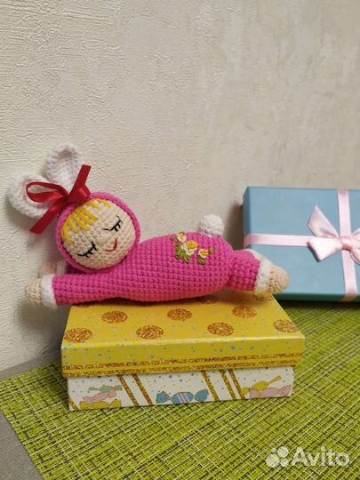 Куколка пупсик зайчик