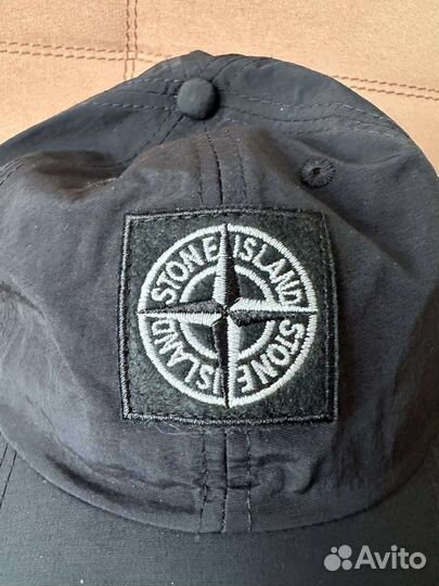 Stone island кепка premium black