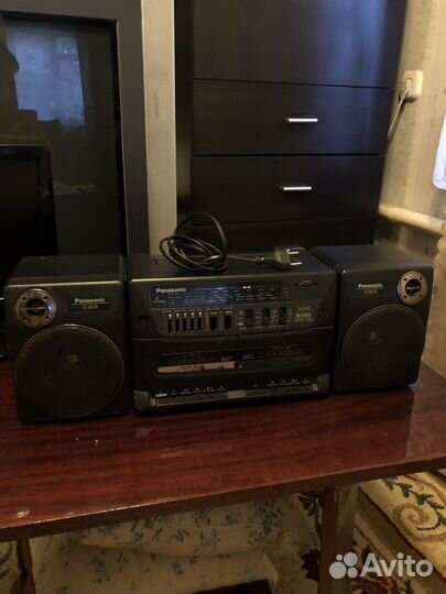 Кассетная магнитола panasonic xbs rx-ct820