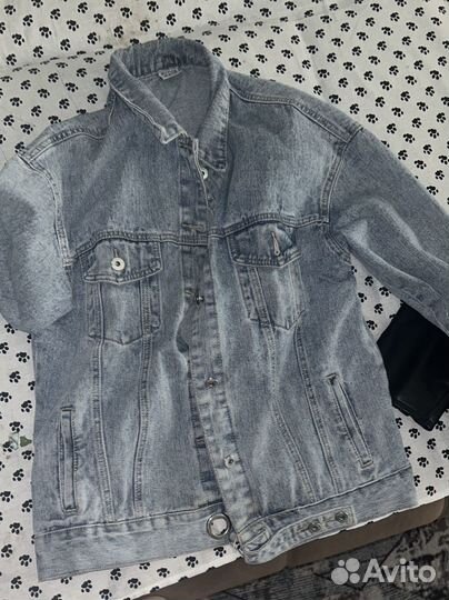 Джинсовая куртка женская