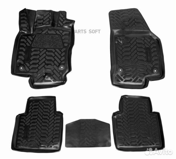 Airline ACM-PS-81 Ковры (3D с подпят.) Skoda Kodia