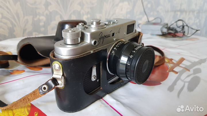 Фотоаппарат зоркий 4 СССР пленочный рабочий