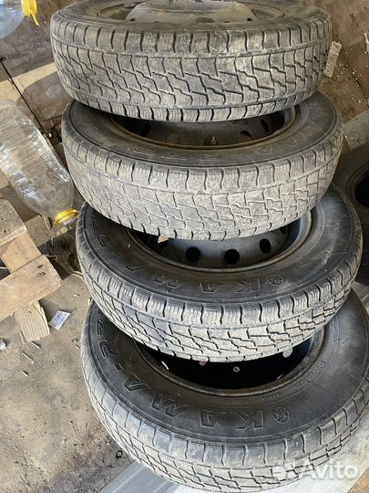 Колеса с дисками на Газель 185/75/16