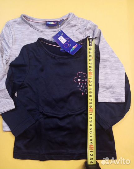 Комплект термолонгсливов новый 74-80