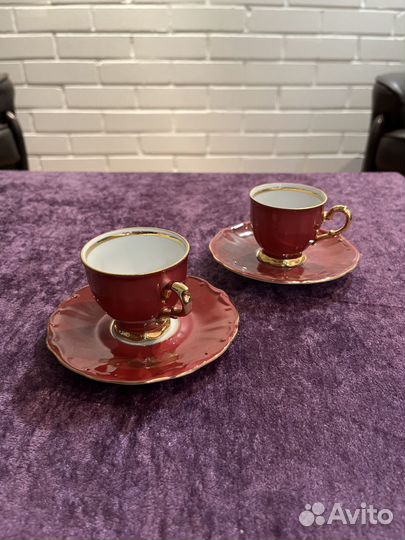 Две кофейные пары Bareuther Bavaria