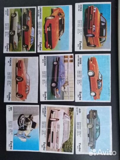 Вкладыши от жвачки Turbo Black чёрные 51-120