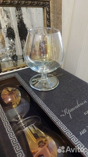 Набор бокалов для бренди, коньяка, новые