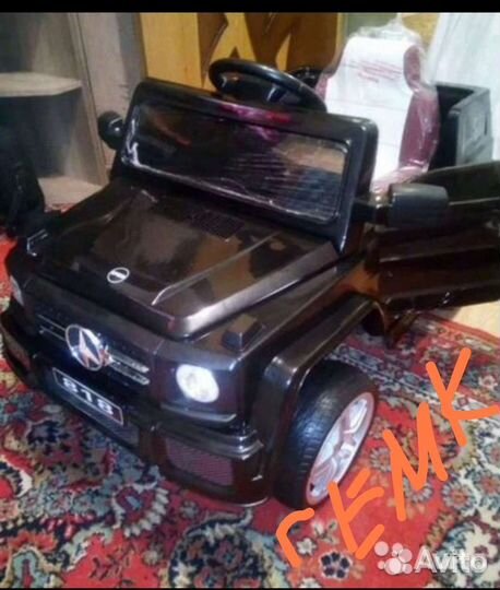 Электромобиль детский, новая машинка на пульте